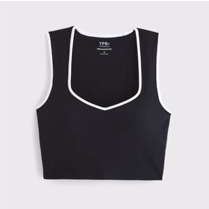 Abercrombie & Fitch Black Athletic Tank Top